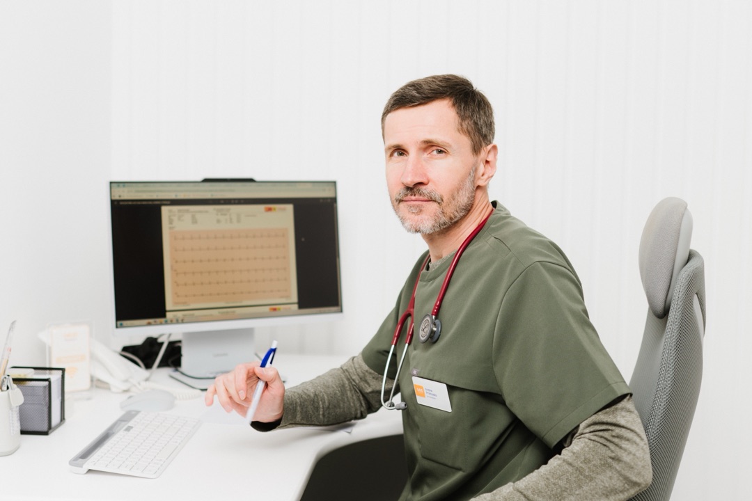 Andrei Prikhodko, cardiologist at GMS Clinic Dubai